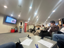 Labākās studentu biznesa idejas top zināmas pasākumā "IBSE Pitch Deck 2024"