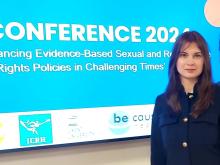 RSU International Student Conference award-winner Jekaterina Kozačenko: ‘breastfeeding acts like the first vaccine’