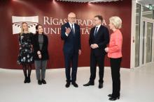 RSU hosts senior EU officials – Ursula von der Leyen and Valdis Dombrovskis