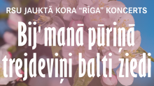 RSU jauktais koris “Rīga” koncertā godinās komponistus jubilārus