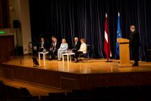 RSU notika tradicionālās Eiropas parlamenta priekšvēlēšanu debates