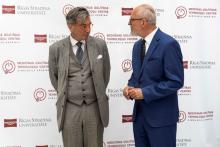 RSU management discuss cooperation opportunities with German Ambassador to Latvia