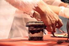 A culinary birthday greeting on Latvia’s birthday. RSU staff and students take part in a dessert masterclass