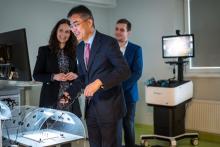 Japānas vēstnieka Kensukes Jošidas vizīte Rīgas Stradiņa universitātē