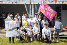 RSU piedalījās skolēnu pasākumā “Čē Čē Čempionāts”