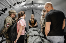 RSU nodrošina atbalstu militāro medicīnas mācību "Kurland 25" īstenošanā