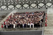 Pacilāti aizritējušas RSU 75 gadu svinības - kopbilde