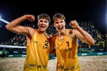 RSU LSPA studenti kļuvuši par pasaules U21 čempioniem pludmales volejbolā. Lepojamies!