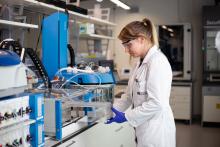 Scientist in a lab