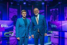 Aigars Pētersons LTV1 "Sporta studijā"
